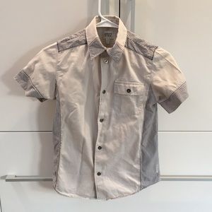 Armani Junior dress shirt with short sleeves
